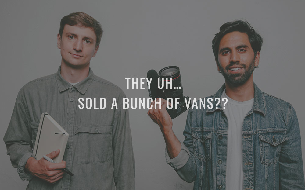 they uh…sold a bunch of Vans??